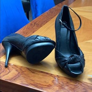 Black BCBG heels